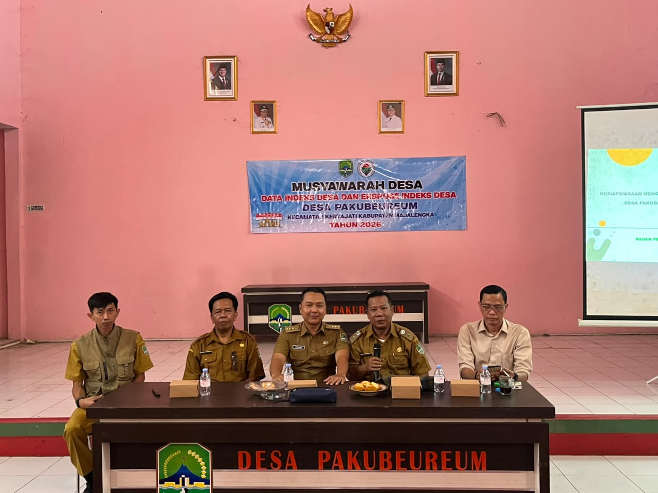 Index desa dan ekspose index Desa Pakubeureum